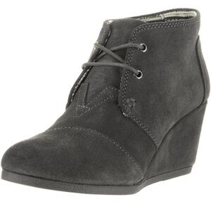 Tom’s desert wedge bootie